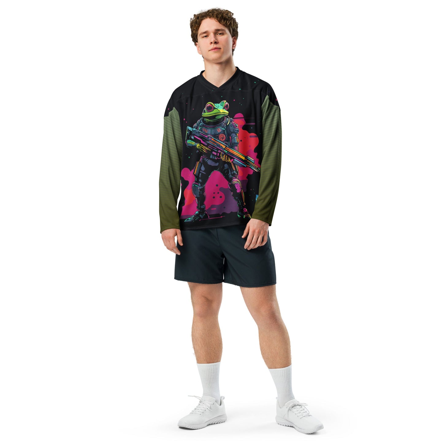 Galactic Ribbit - Hockey Jersey - BBairt