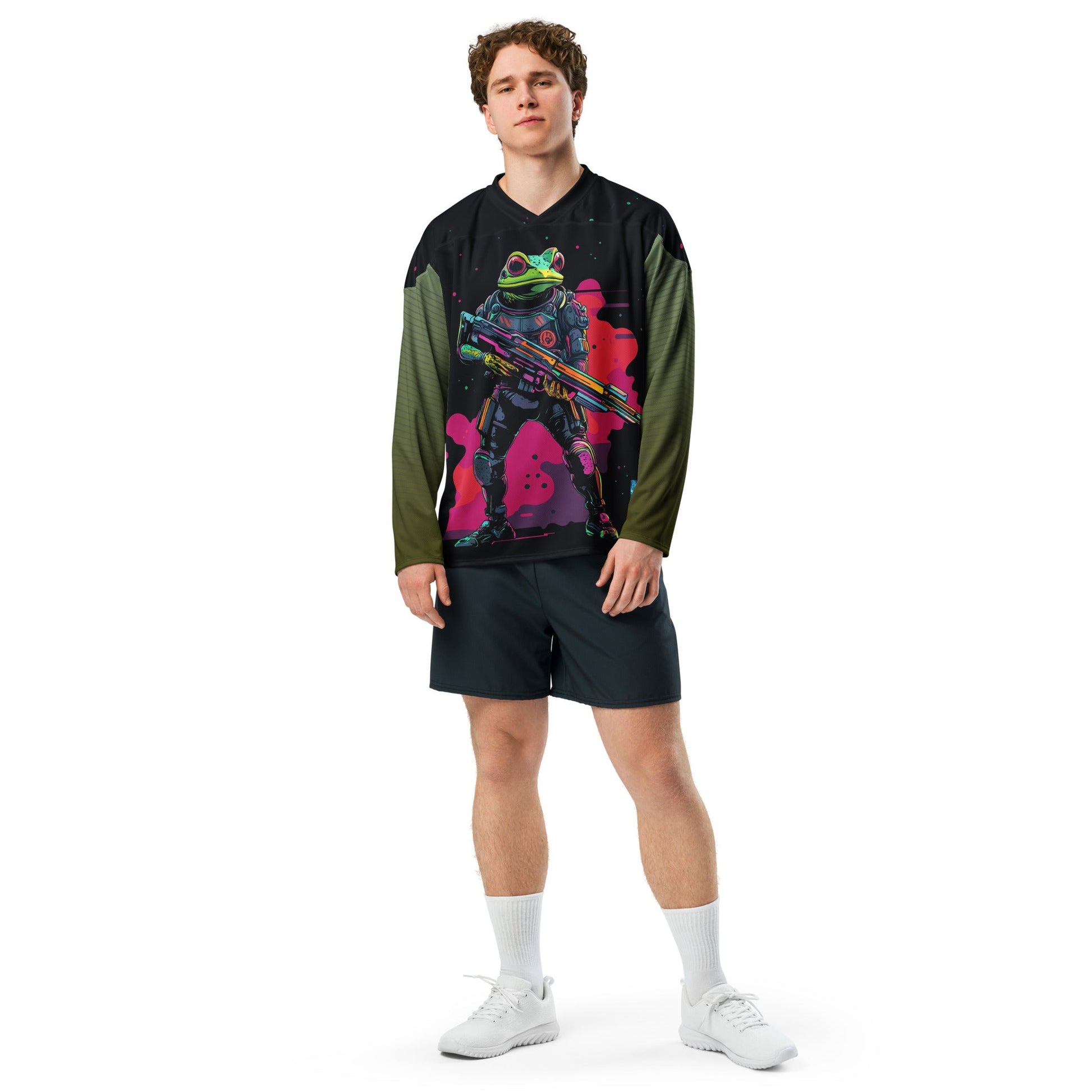 Galactic Ribbit - Hockey Jersey - BBairt