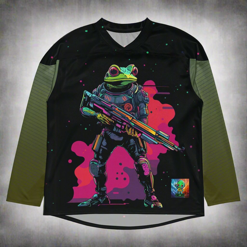 Galactic Ribbit - Hockey Jersey - BBairt