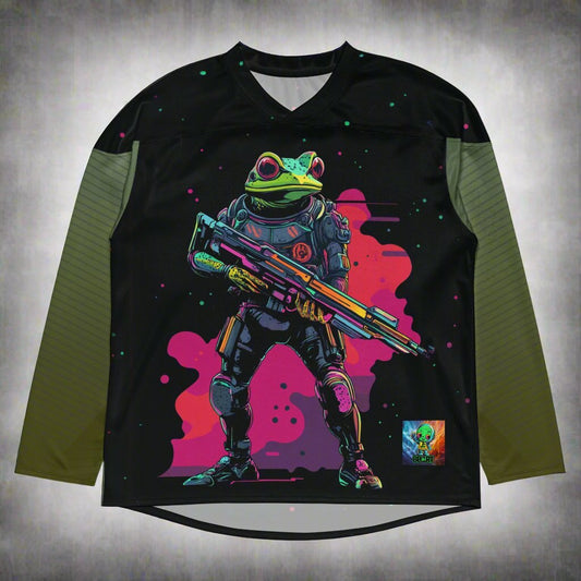 Galactic Ribbit - Hockey Jersey - BBairt