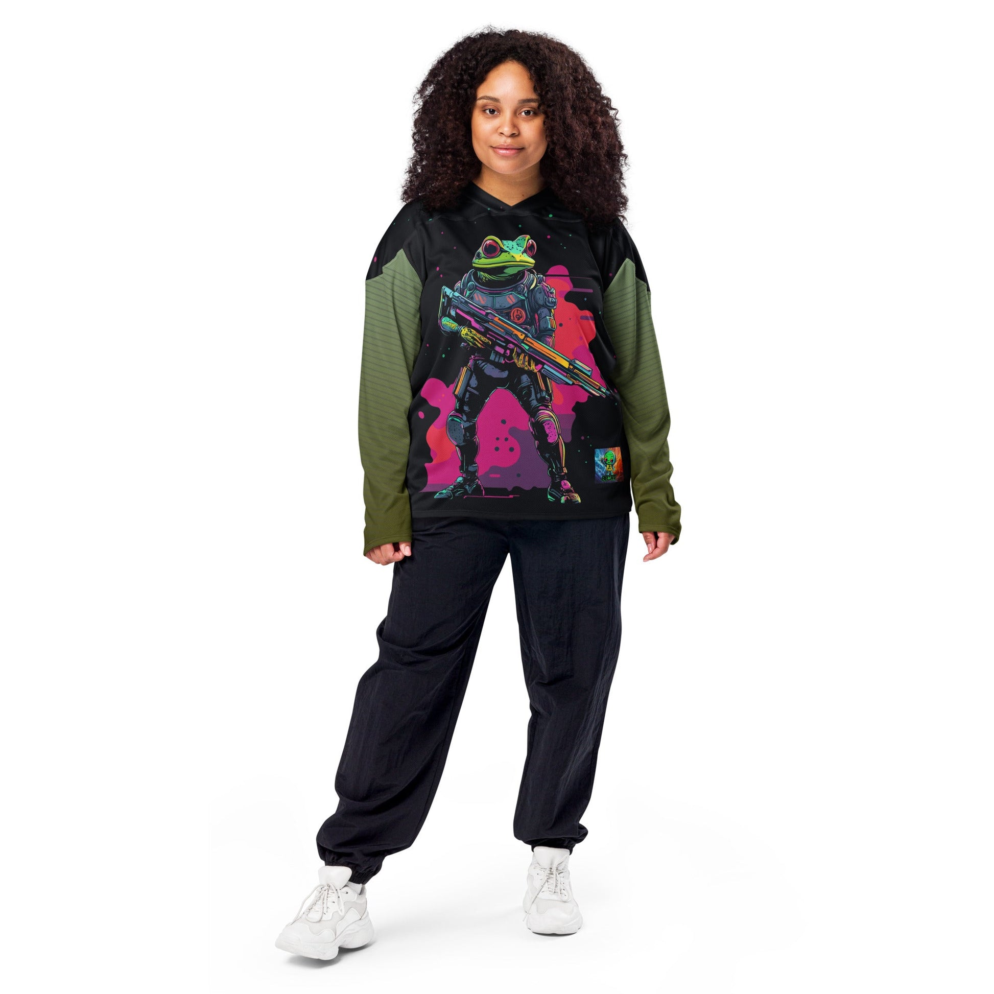 Galactic Ribbit - Hockey Jersey - BBairt