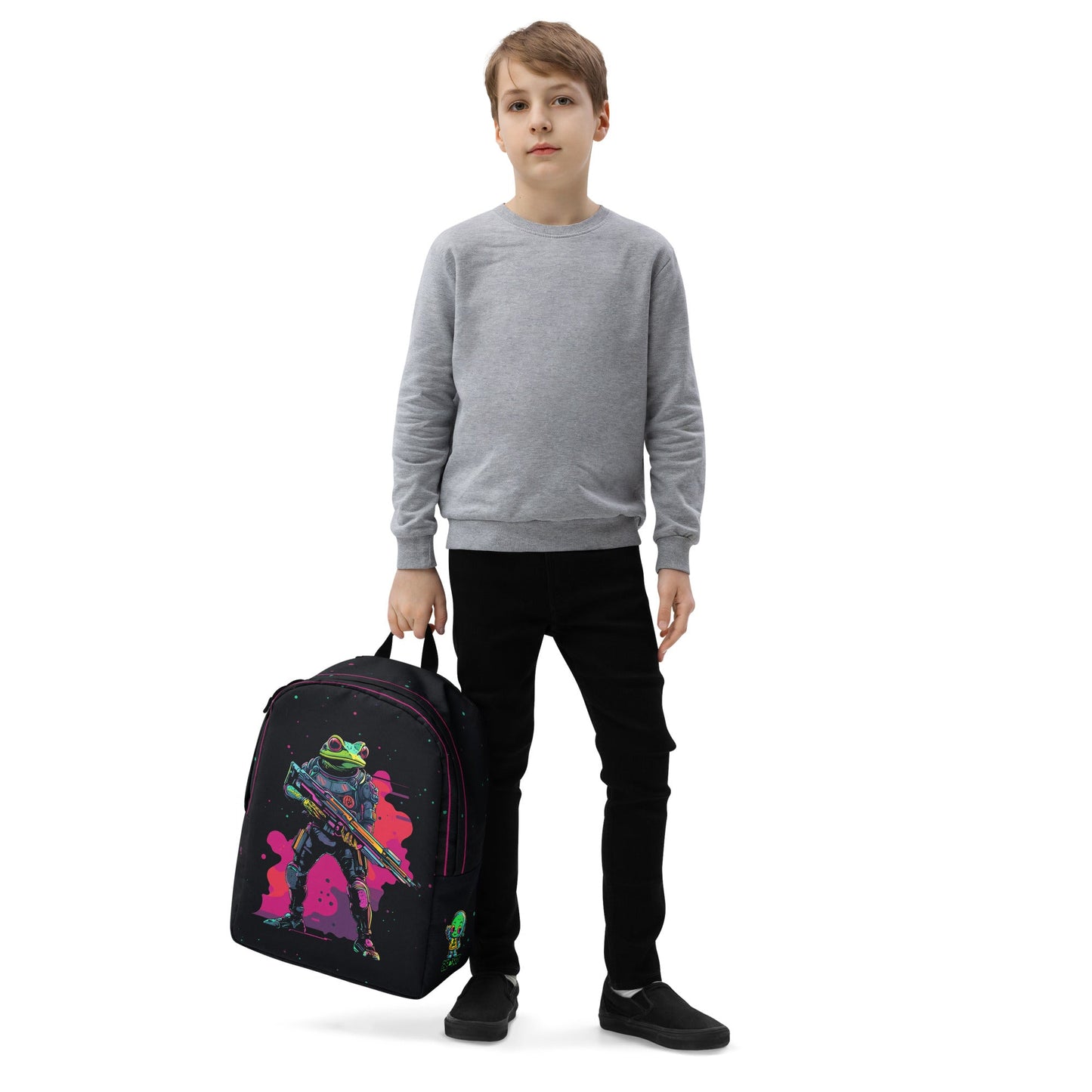 Galactic Ribbit - Minimalist Backpack - BBairt