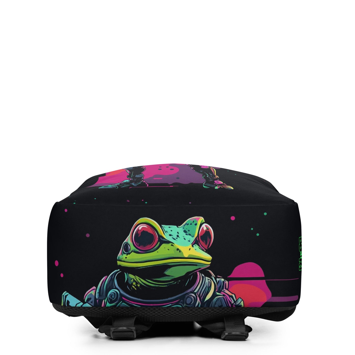 Galactic Ribbit - Minimalist Backpack - BBairt