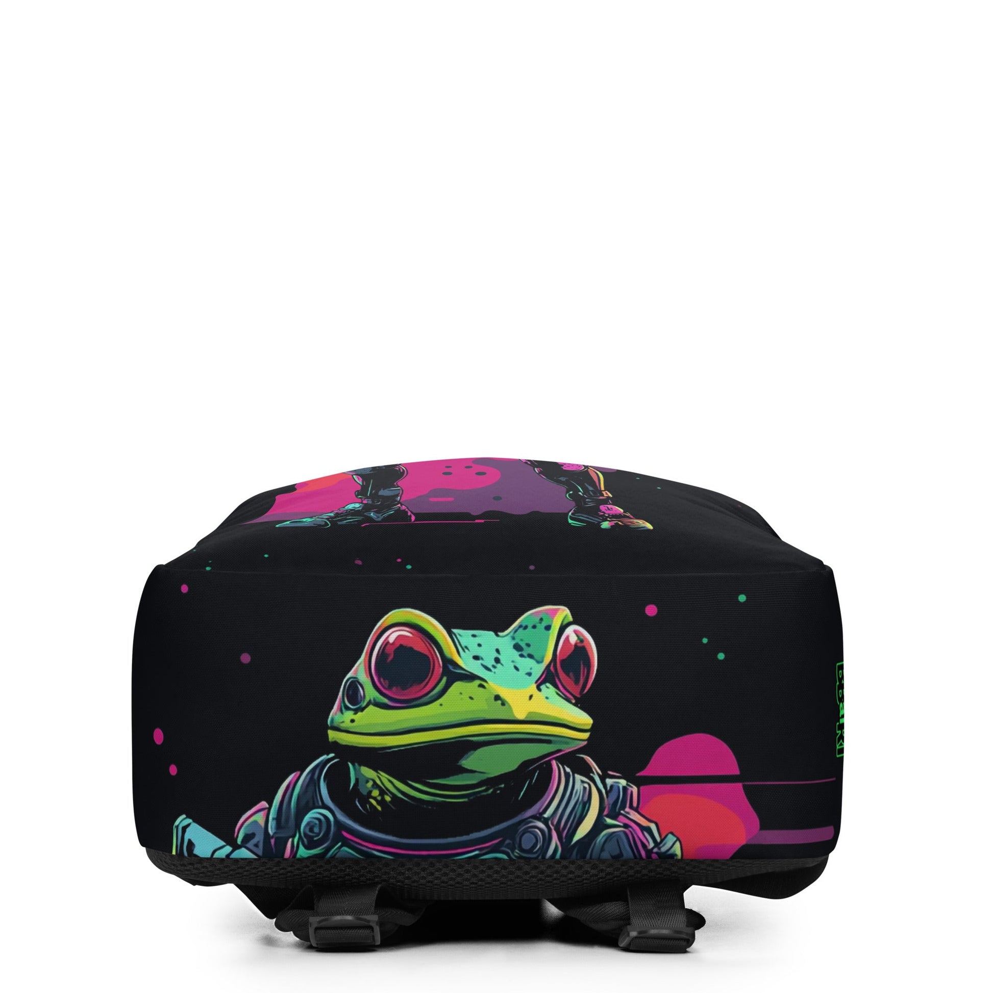 Galactic Ribbit - Minimalist Backpack - BBairt
