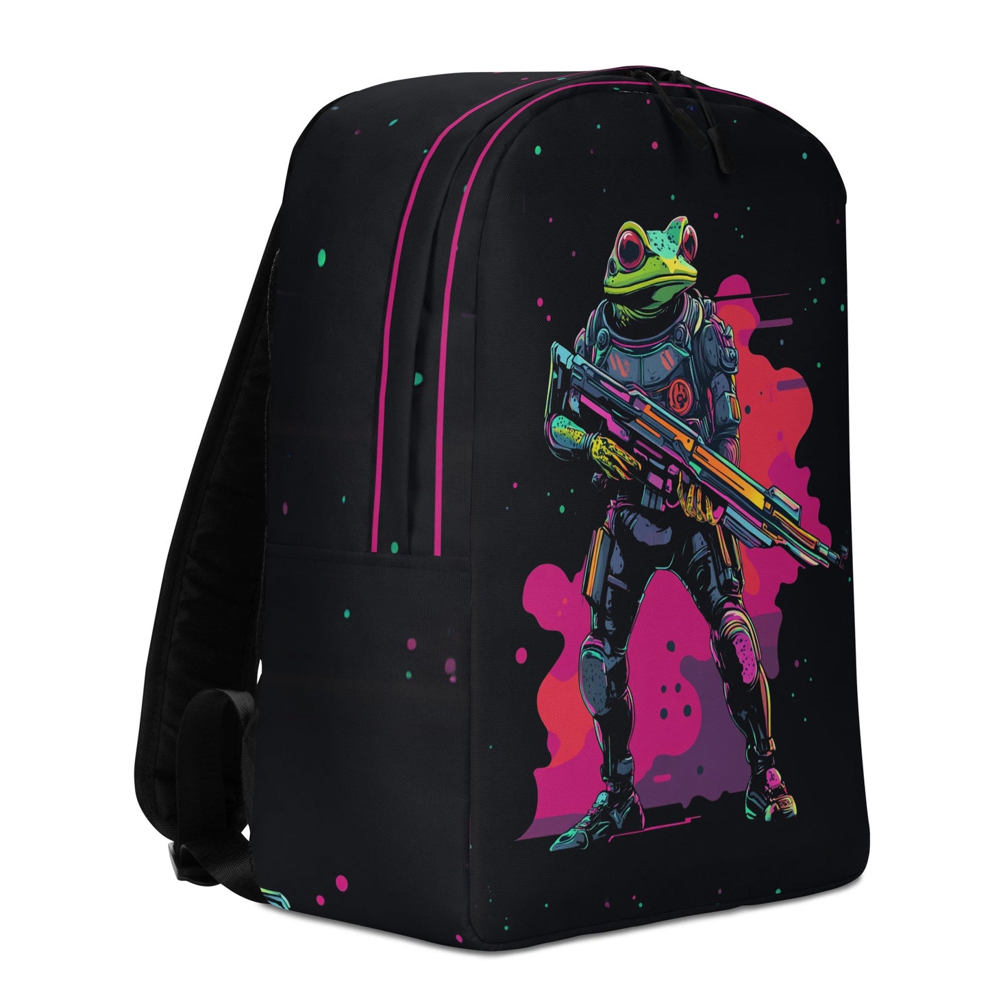 Galactic Ribbit - Minimalist Backpack - BBairt