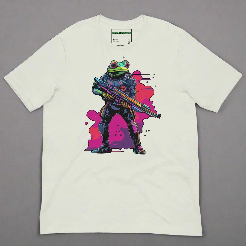 Galactic Ribbit - Unisex t-shirt - BBairt