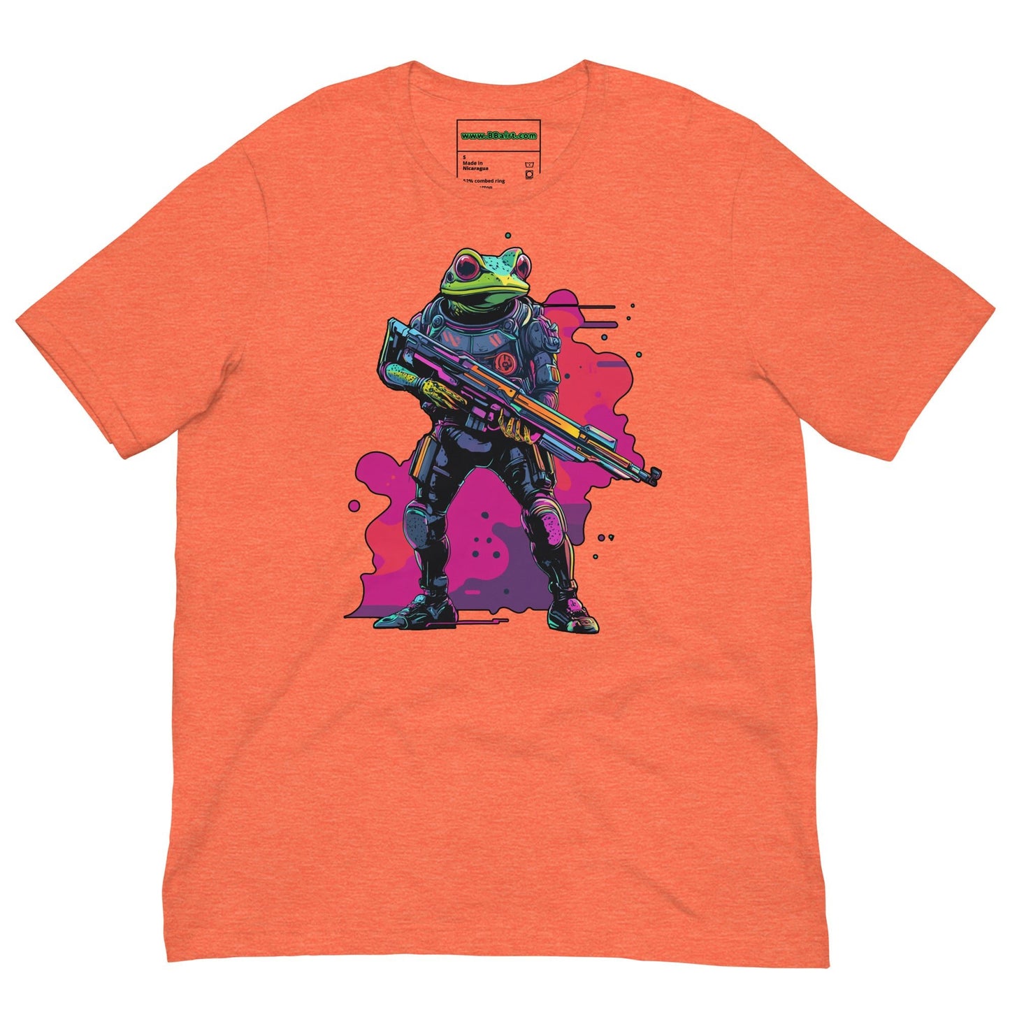 Galactic Ribbit - Unisex t-shirt - BBairt