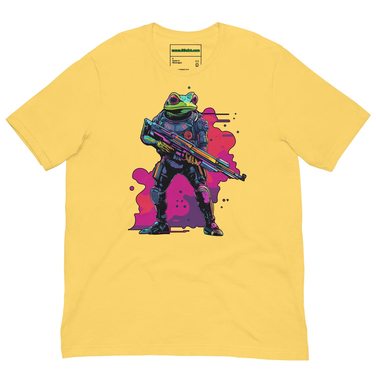 Galactic Ribbit - Unisex t-shirt - BBairt