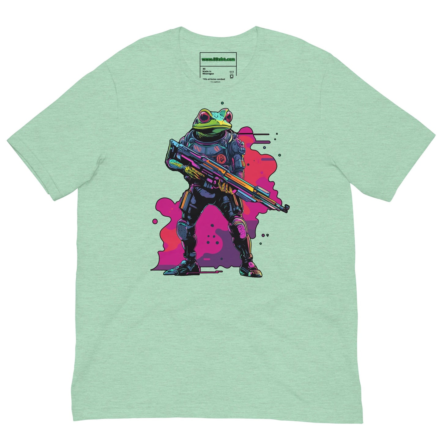 Galactic Ribbit - Unisex t-shirt - BBairt