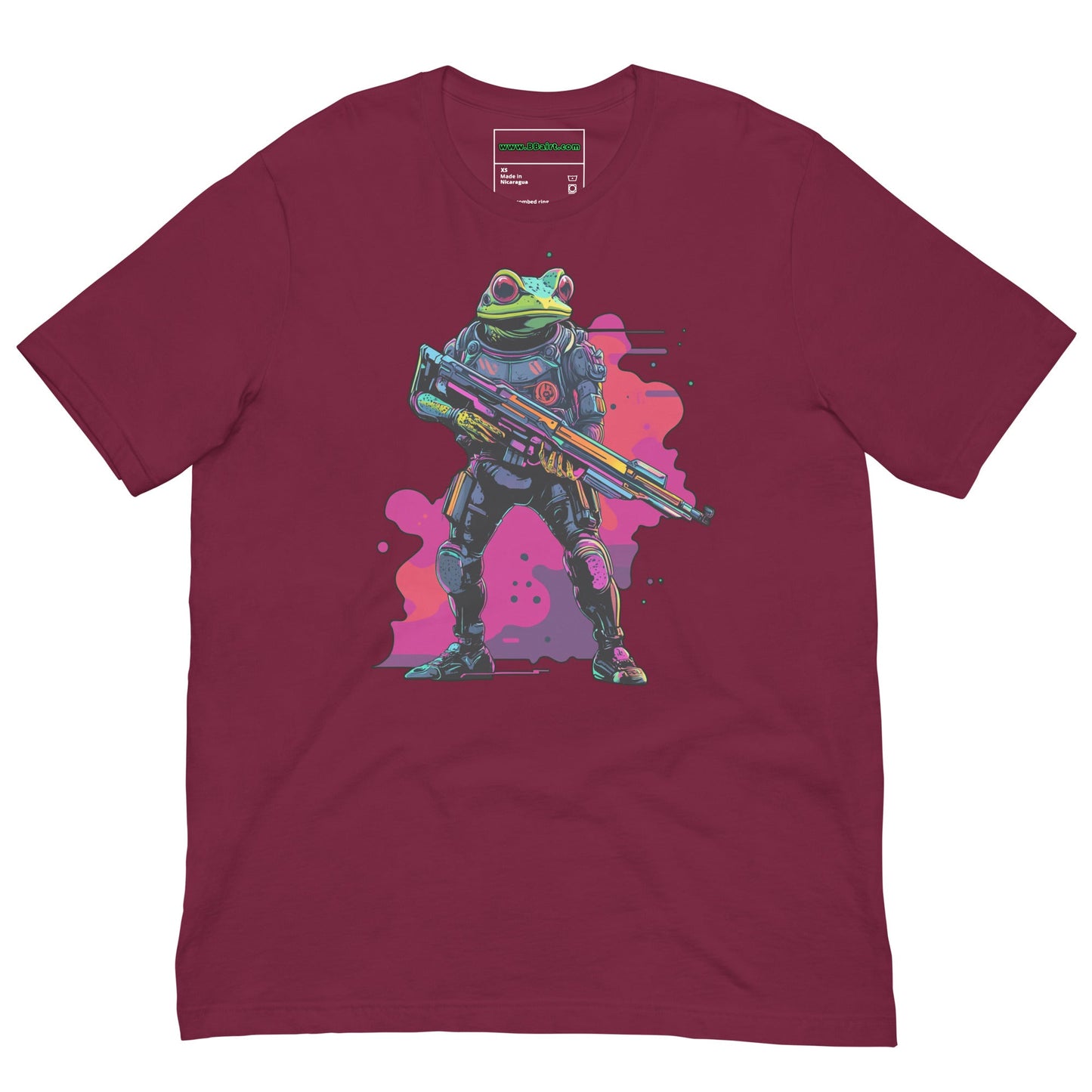 Galactic Ribbit - Unisex t-shirt - BBairt