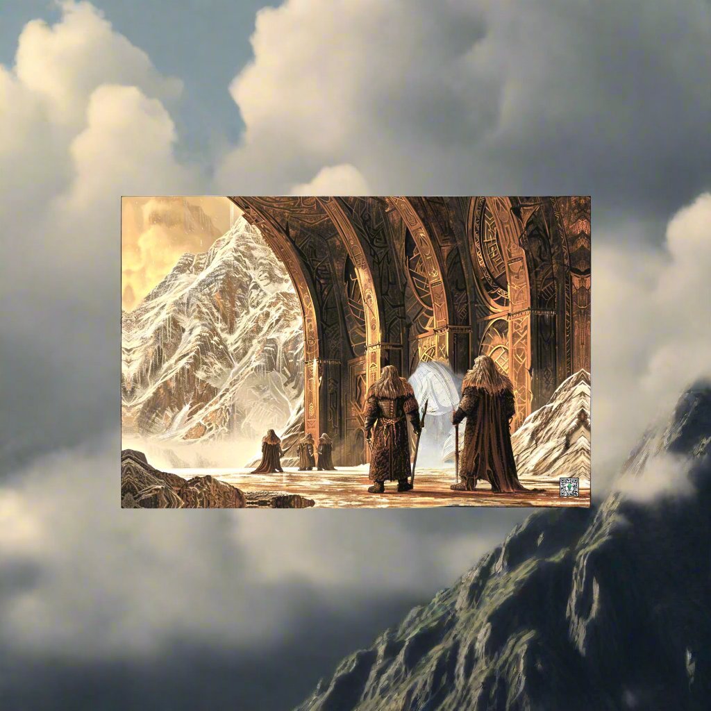 Gates of Khazrund - Photo paper poster - BBairt