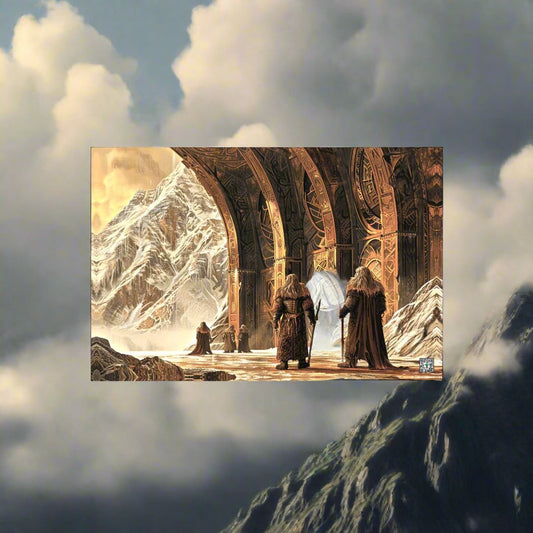 Gates of Khazrund - Photo paper poster - BBairt