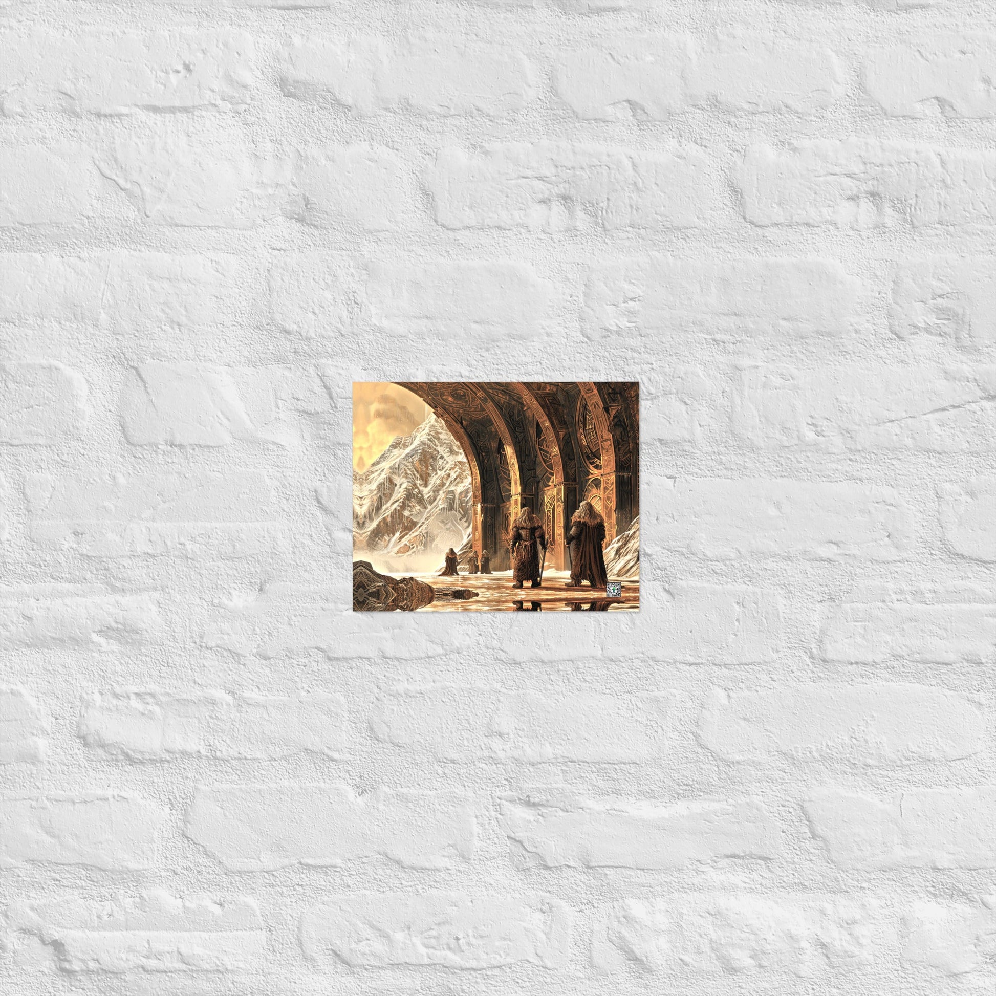 Gates of Khazrund - Photo paper poster - BBairt
