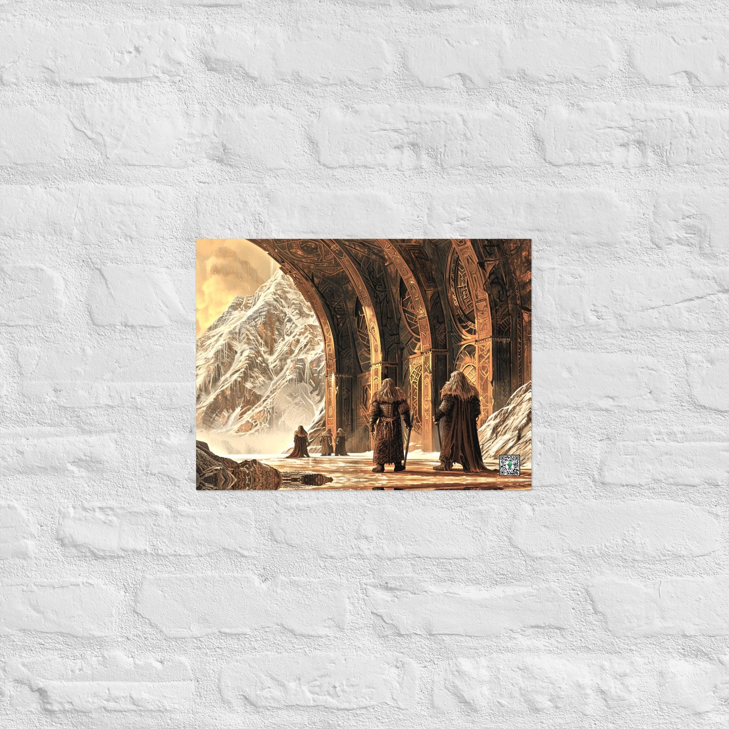 Gates of Khazrund - Photo paper poster - BBairt