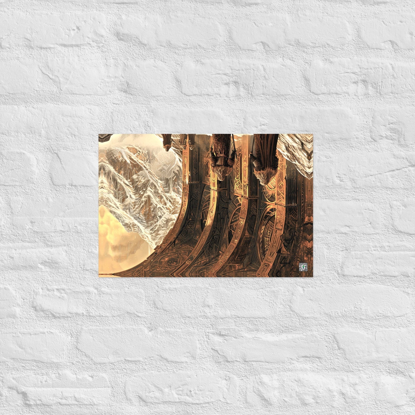 Gates of Khazrund - Photo paper poster - BBairt