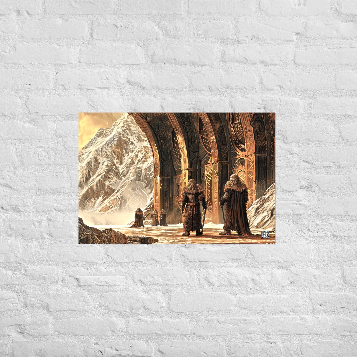 Gates of Khazrund - Photo paper poster - BBairt