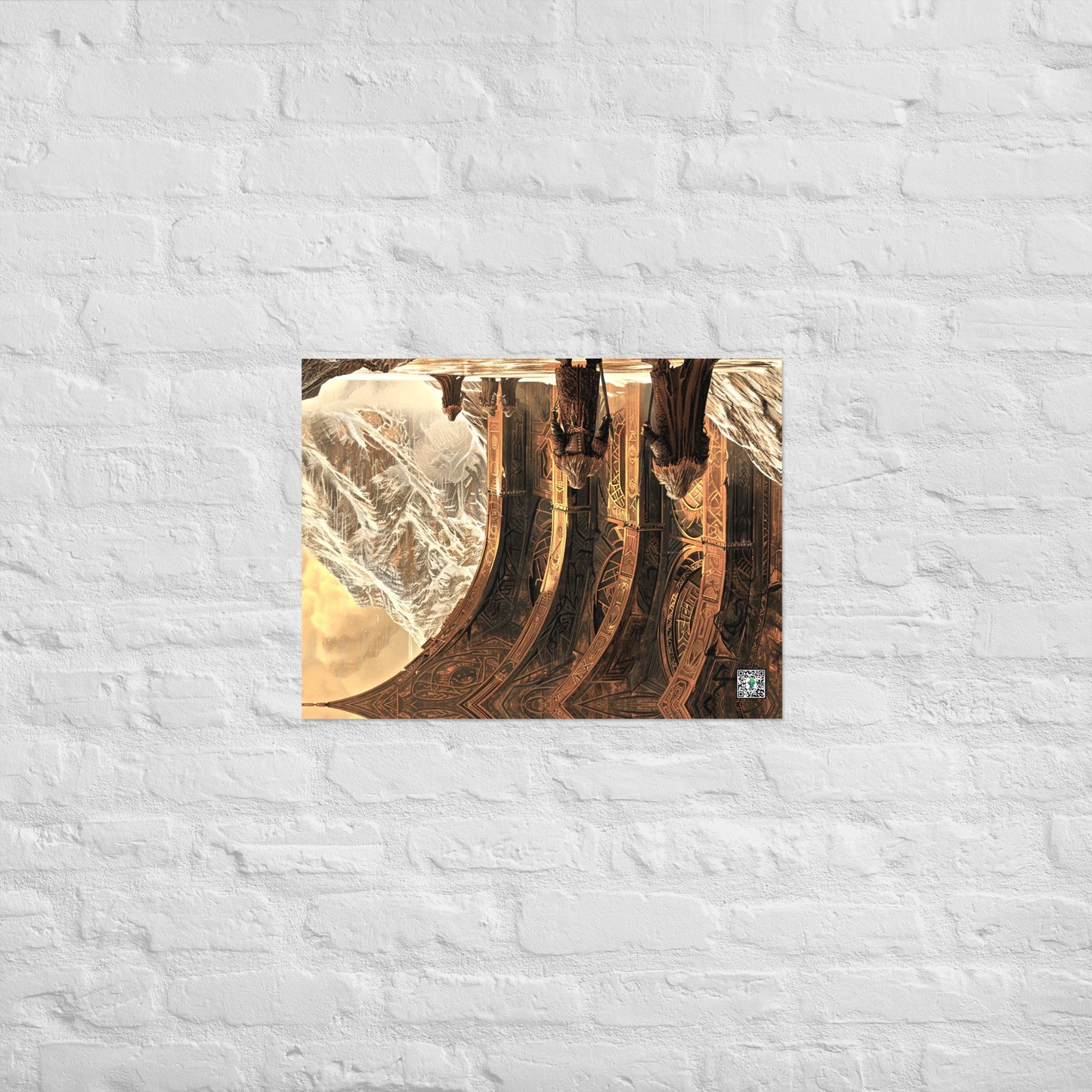 Gates of Khazrund - Photo paper poster - BBairt