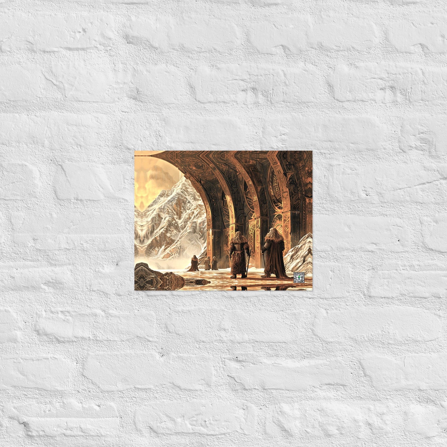 Gates of Khazrund - Photo paper poster - BBairt