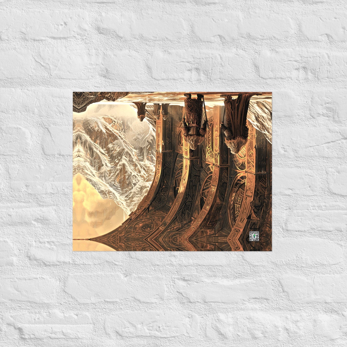 Gates of Khazrund - Photo paper poster - BBairt