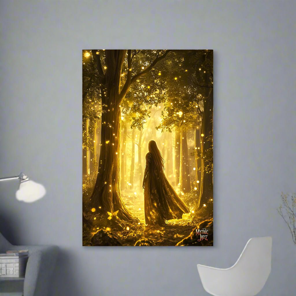Golden Enchantment Photo Paper Poster - Mythic Jheyz Collection - BBairt