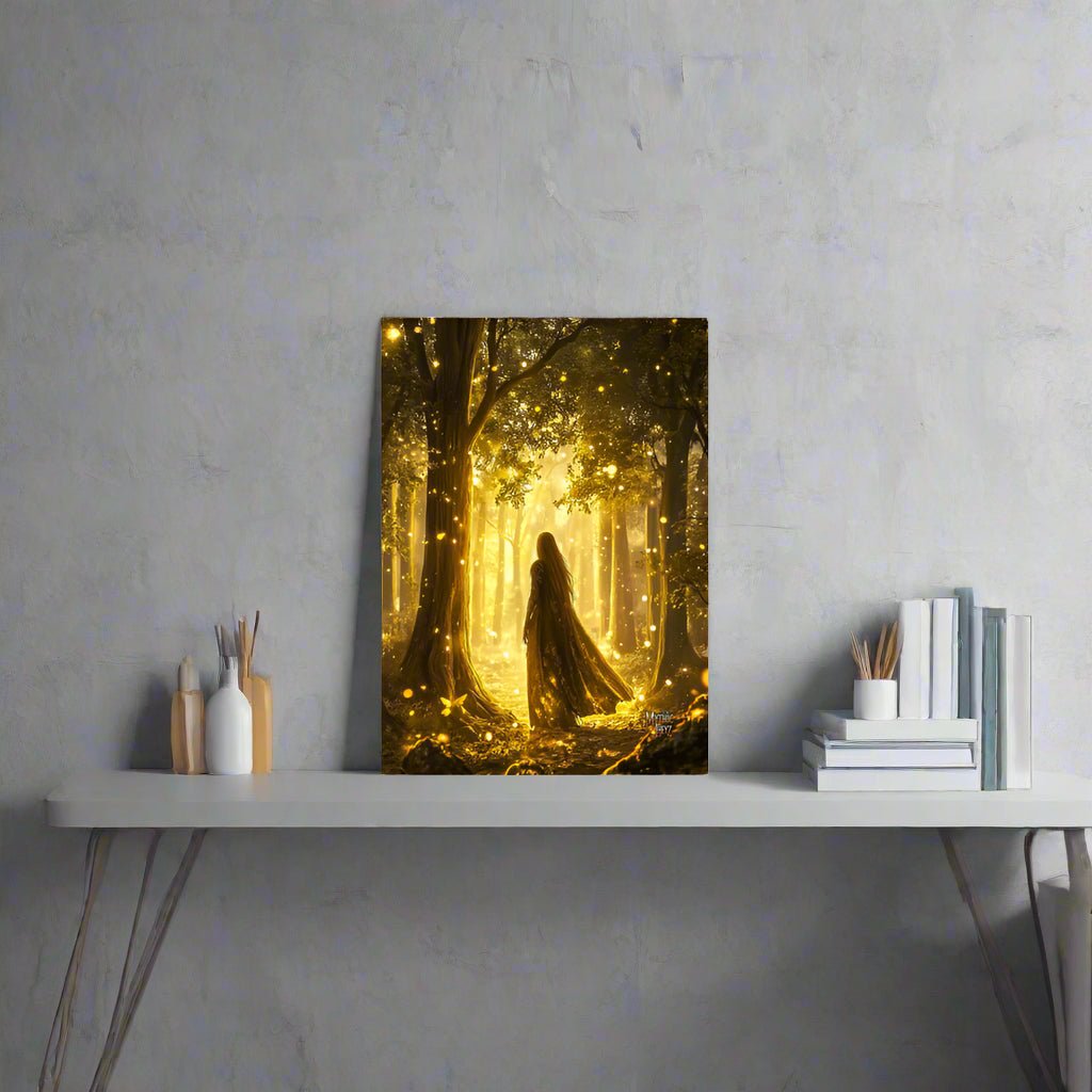 Golden Enchantment Photo Paper Poster - Mythic Jheyz Collection - BBairt