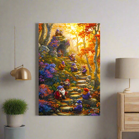 Golden Trail Photo Paper Poster - Mythic Jheyz Collection - BBairt
