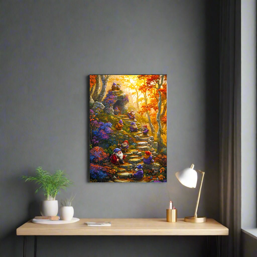Golden Trail Photo Paper Poster - Mythic Jheyz Collection - BBairt
