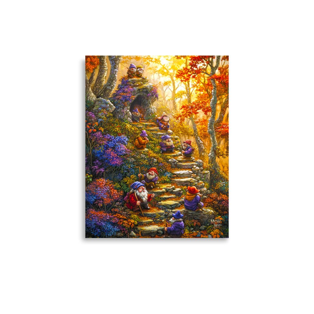 Golden Trail Photo Paper Poster - Mythic Jheyz Collection - BBairt