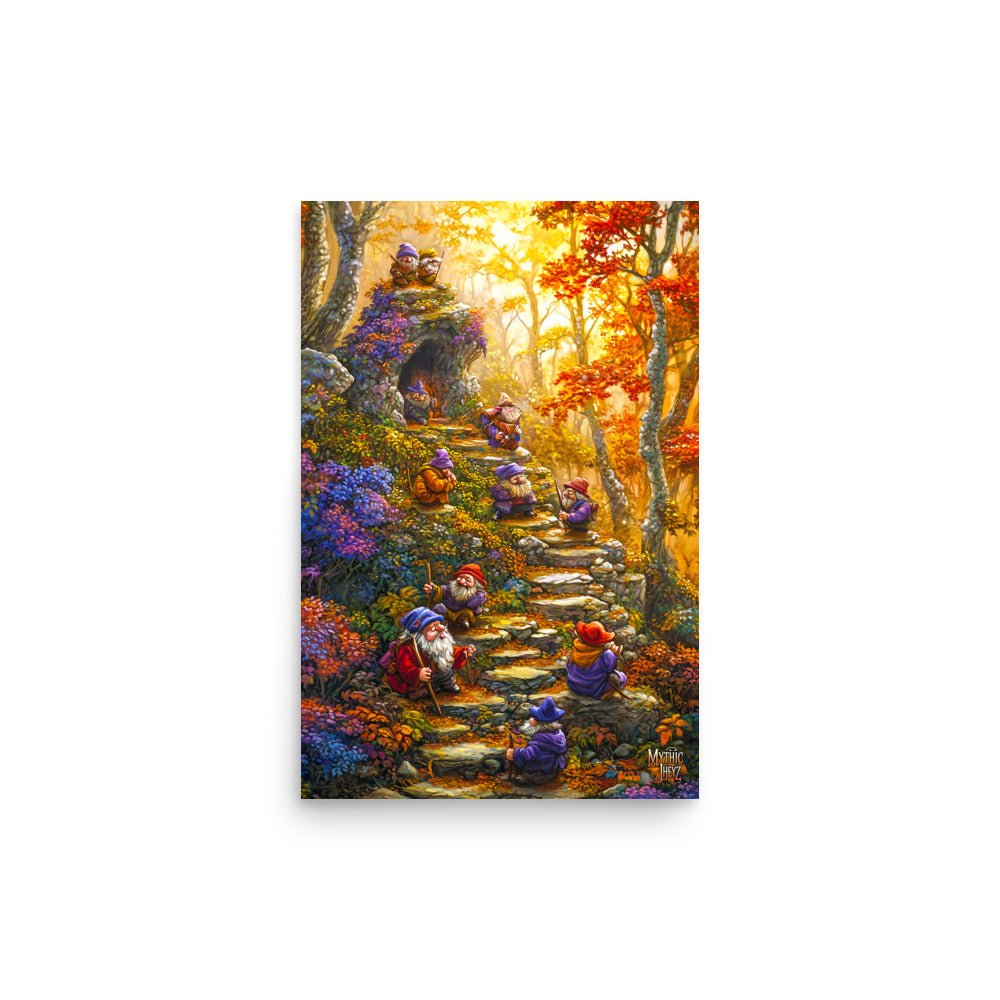Golden Trail Photo Paper Poster - Mythic Jheyz Collection - BBairt