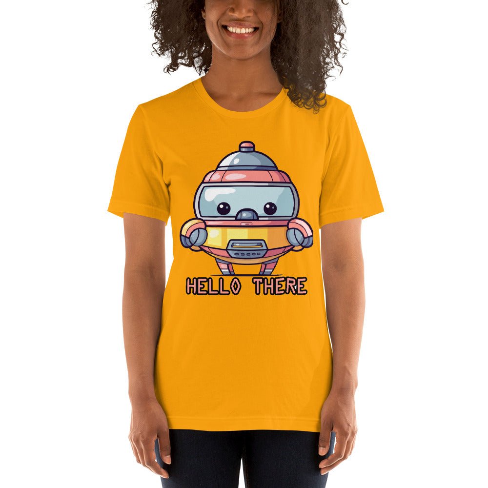 Greetbot Grinwell - Unisex t-shirt - BBairt