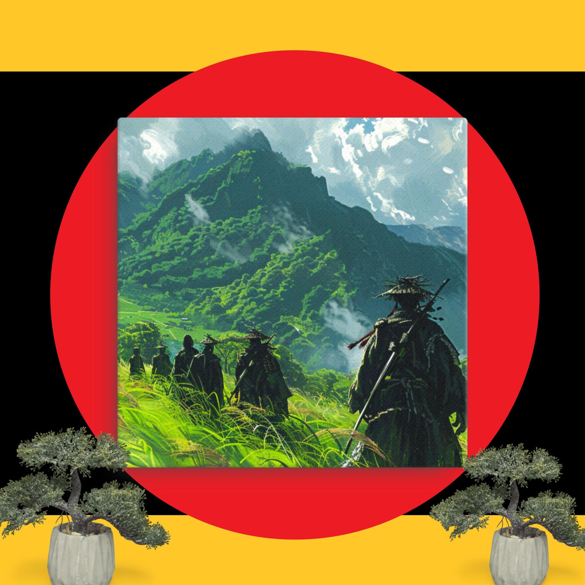 Guardians of the Fields - Canvas Print - BBairt