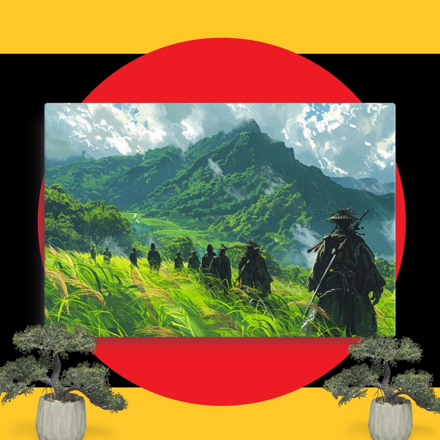 Guardians of the Fields - Canvas Print - BBairt