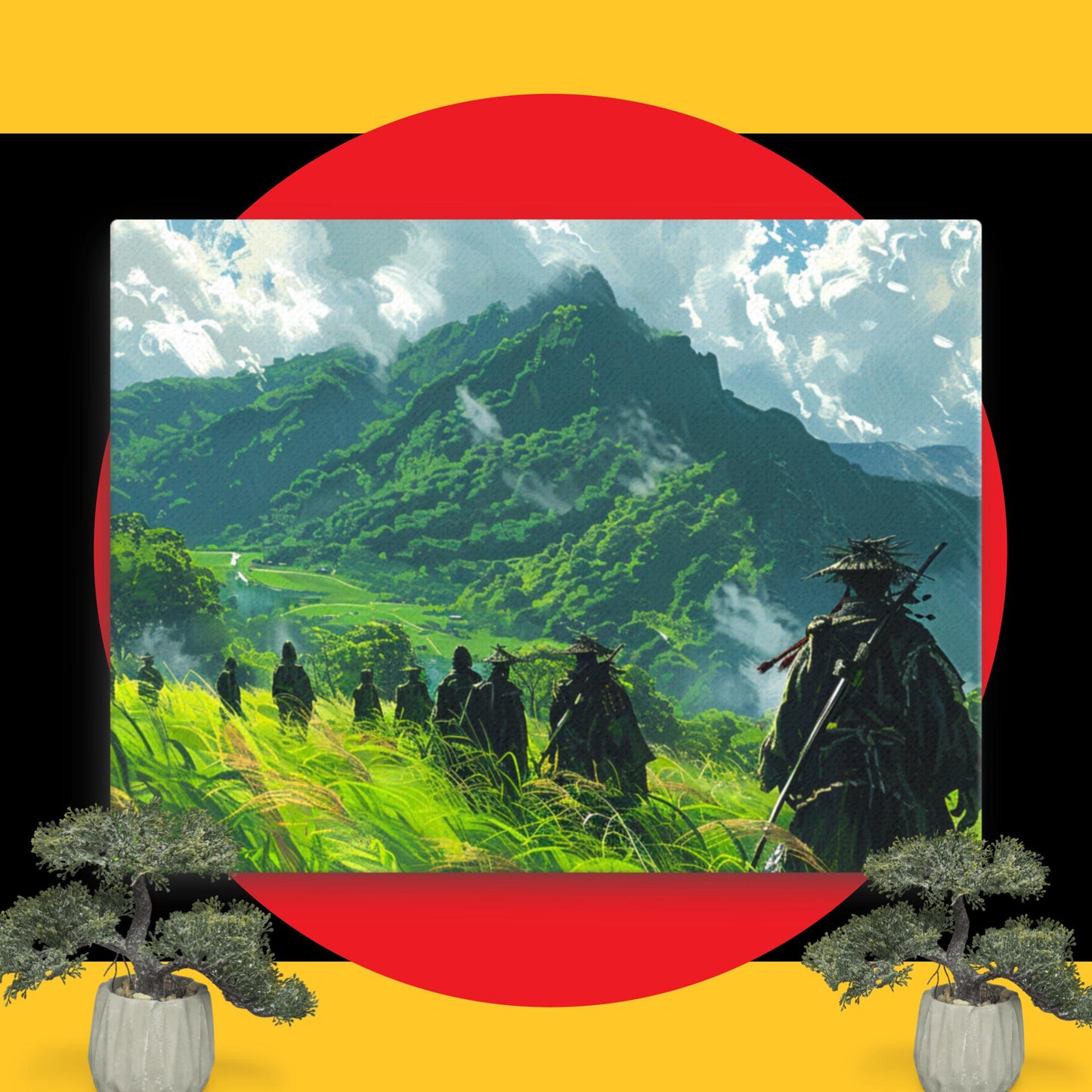 Guardians of the Fields - Canvas Print - BBairt