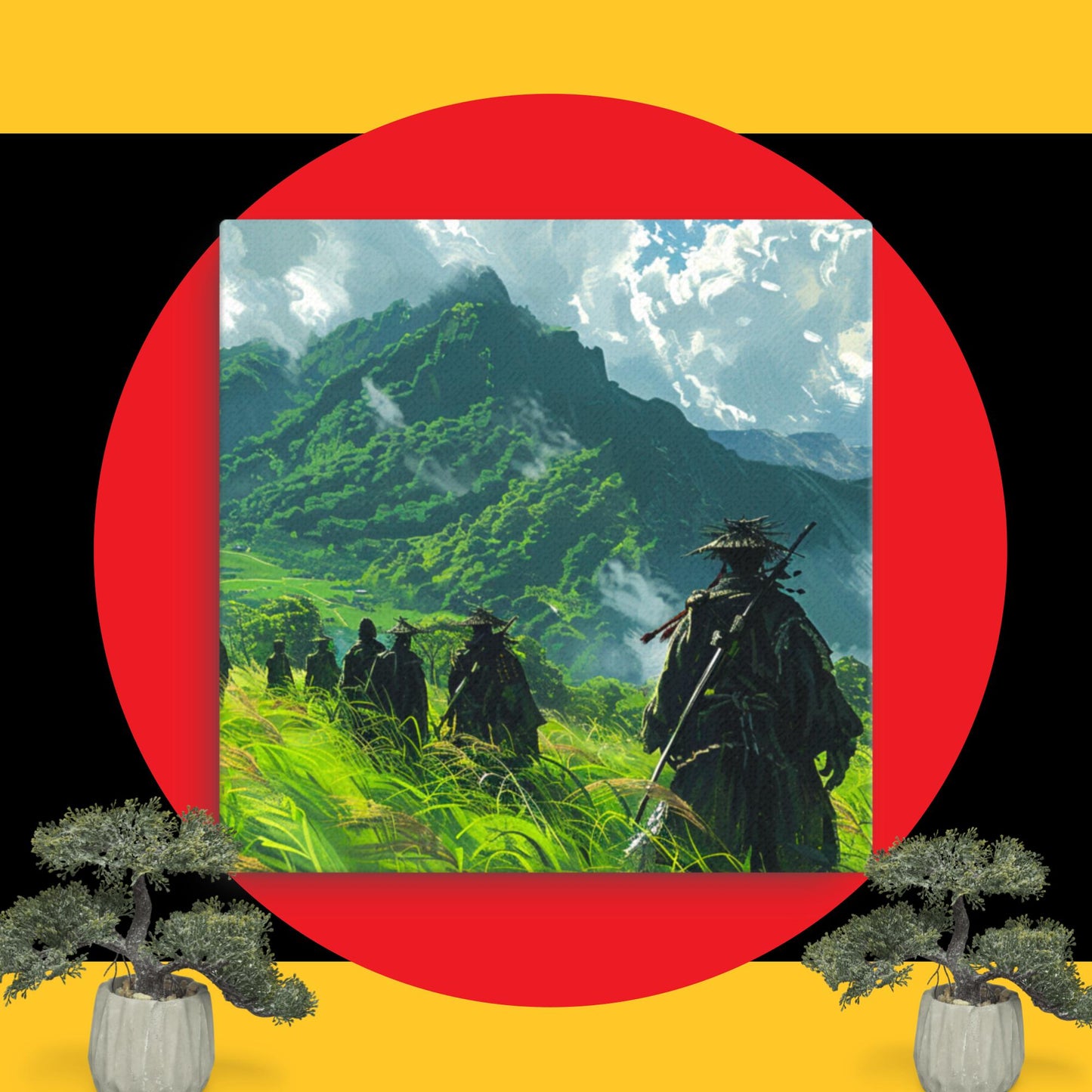 Guardians of the Fields - Canvas Print - BBairt