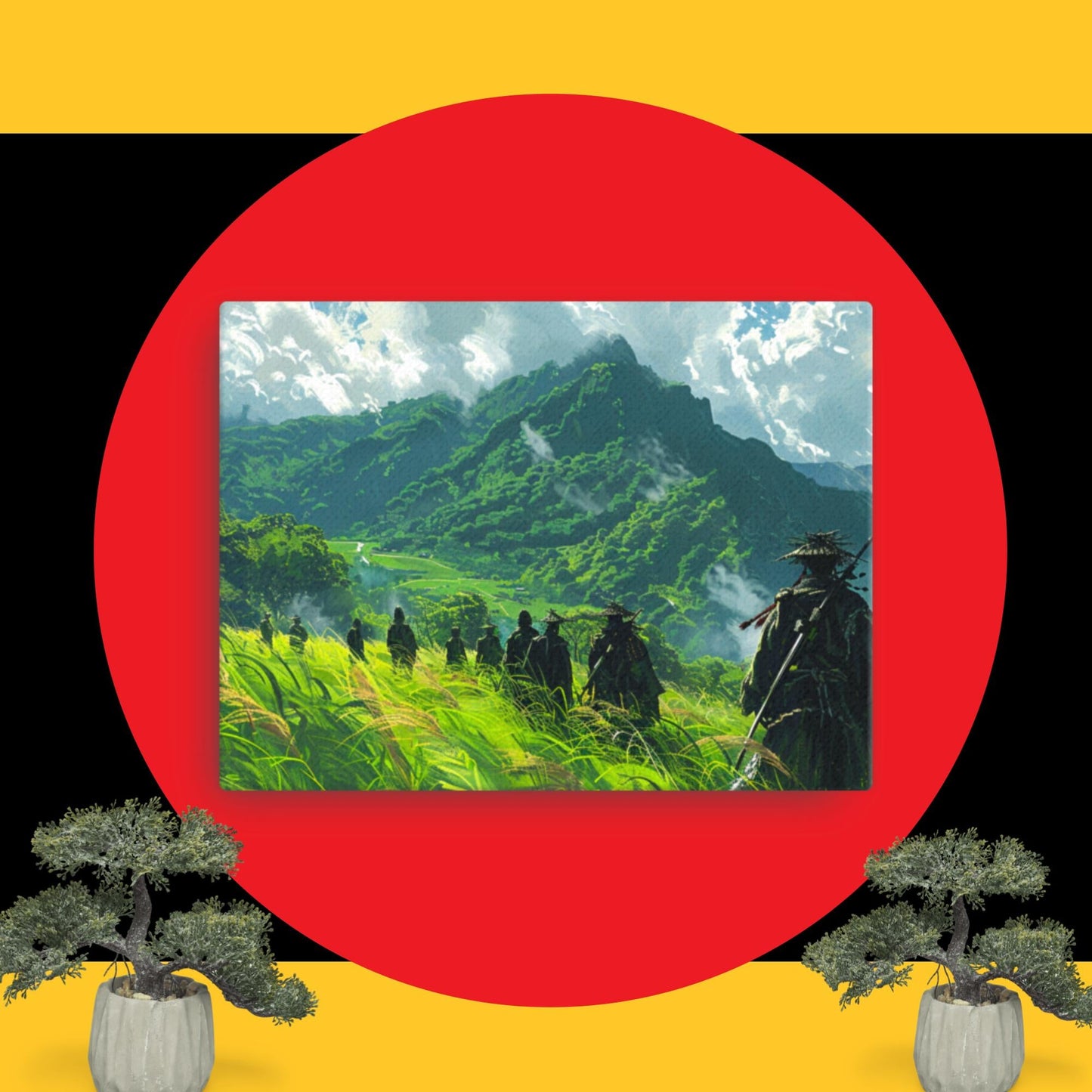 Guardians of the Fields - Canvas Print - BBairt