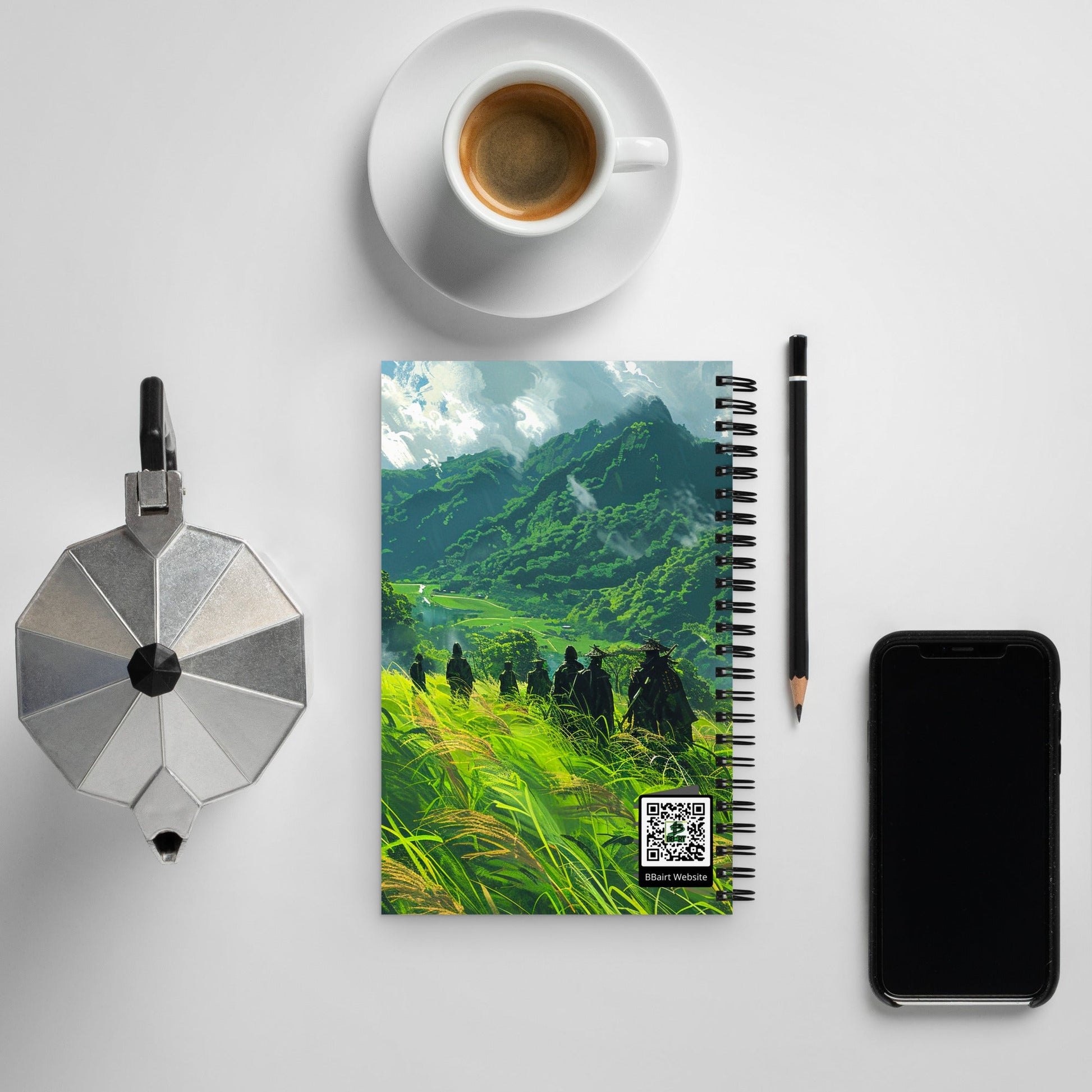 Guardians of the Fields - Spiral notebook - BBairt