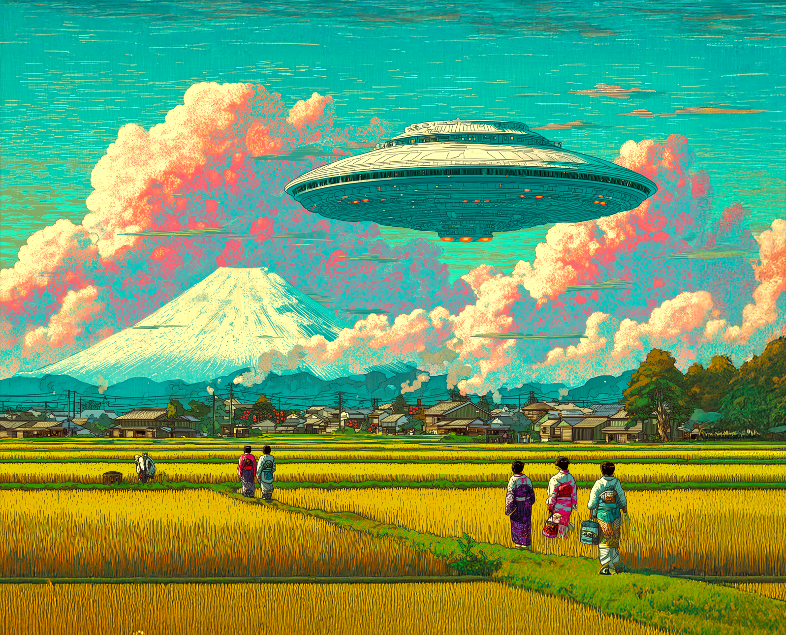 Harvest of the Visitor – Photo Paper Poster - BBairt