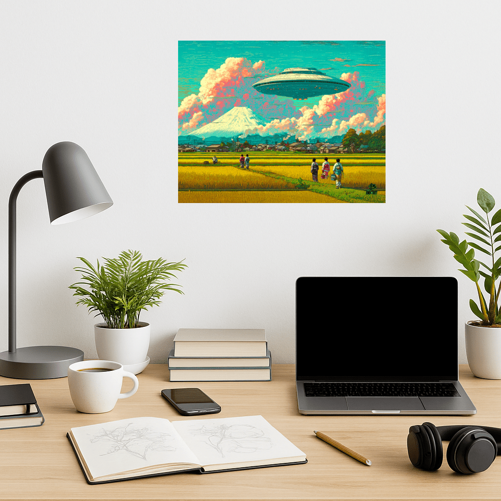 Harvest of the Visitor – Photo Paper Poster - BBairt