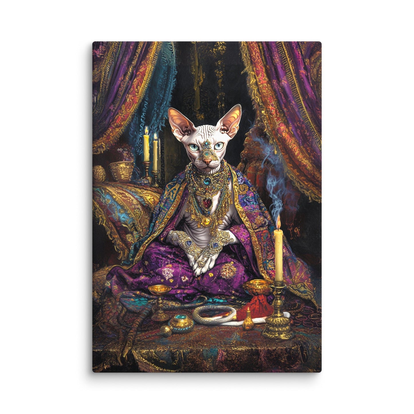 Her Majesty Sphinxara – Canvas Print - BBairt