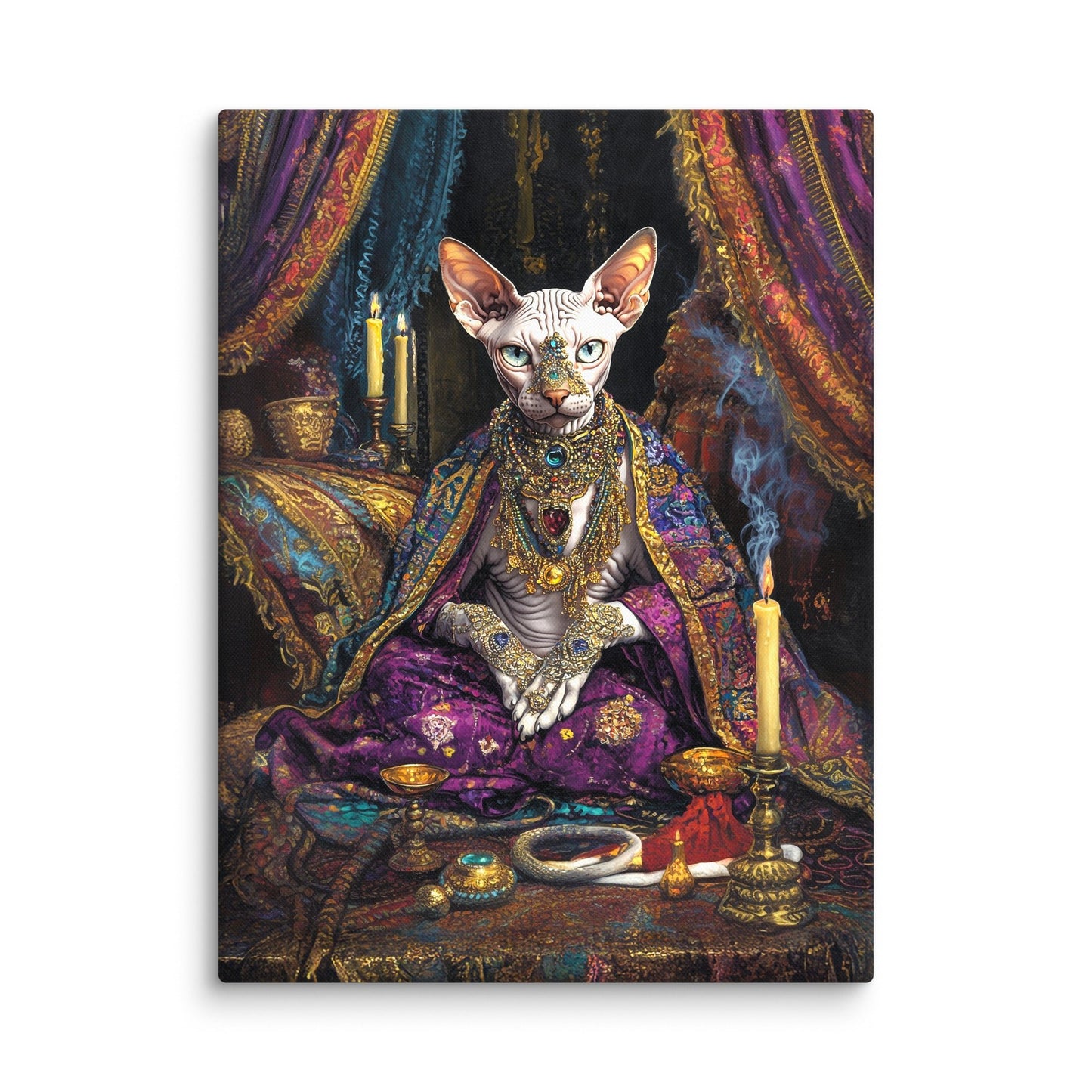 Her Majesty Sphinxara – Canvas Print - BBairt