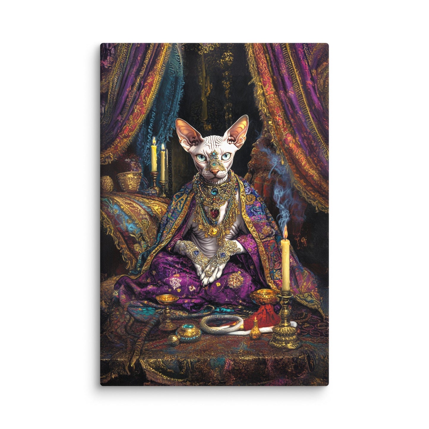 Her Majesty Sphinxara – Canvas Print - BBairt