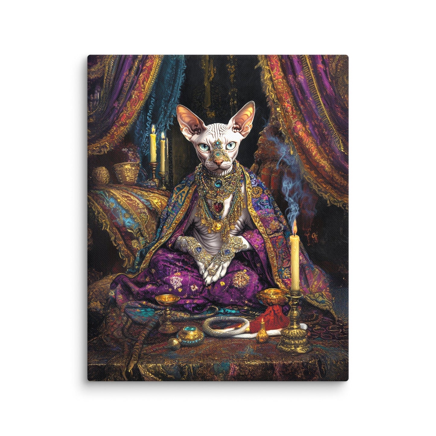 Her Majesty Sphinxara – Canvas Print - BBairt
