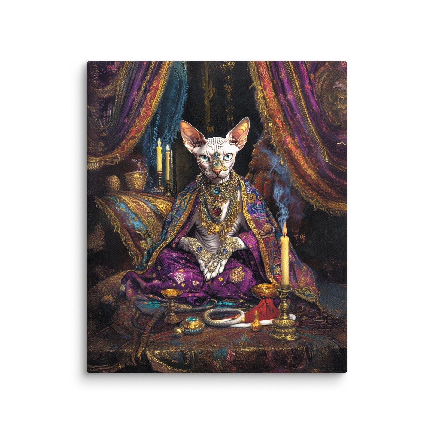 Her Majesty Sphinxara – Canvas Print - BBairt