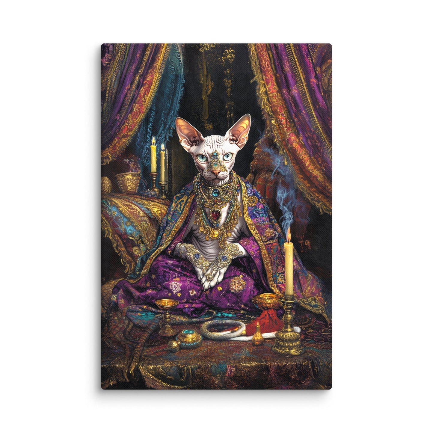 Her Majesty Sphinxara – Canvas Print - BBairt
