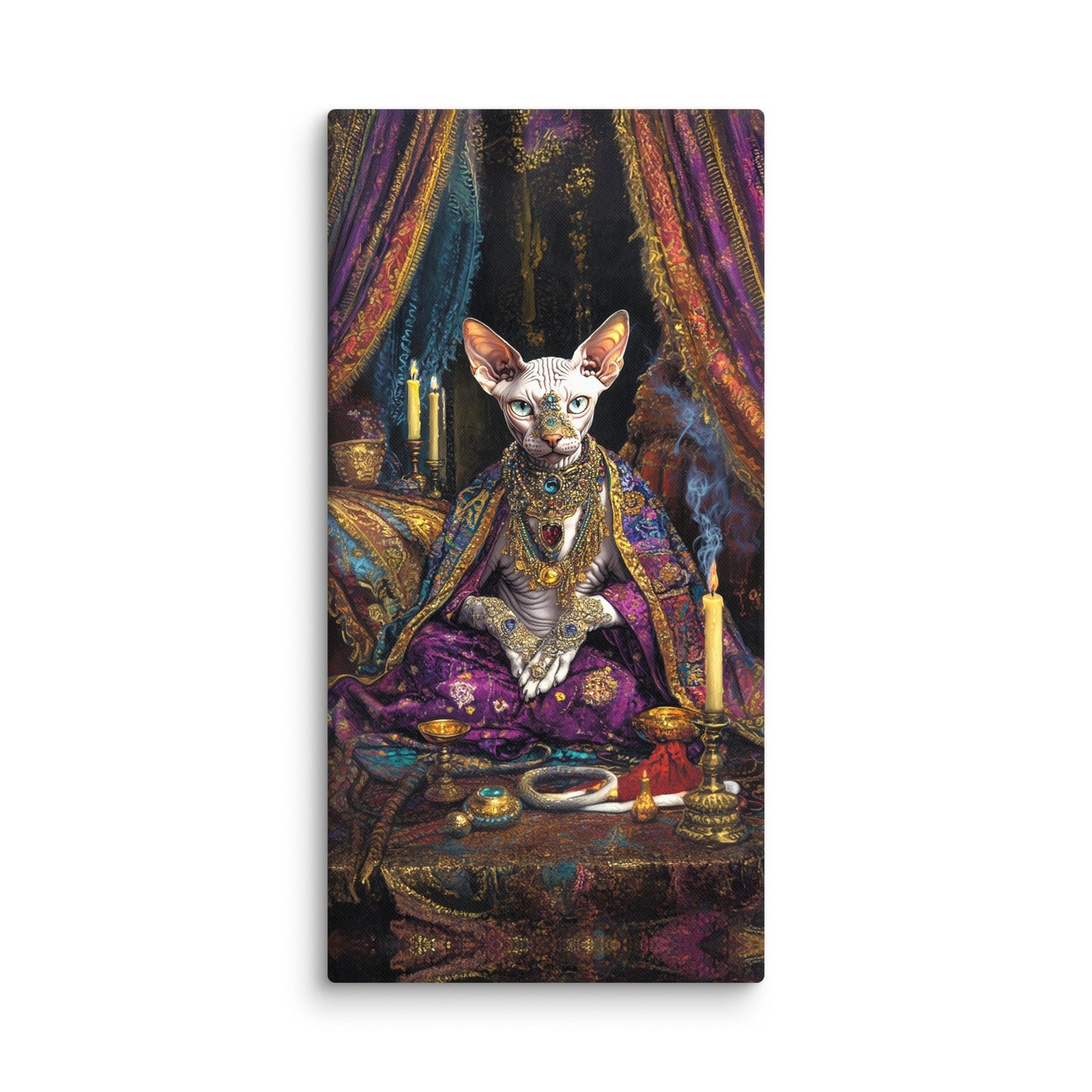 Her Majesty Sphinxara – Canvas Print - BBairt