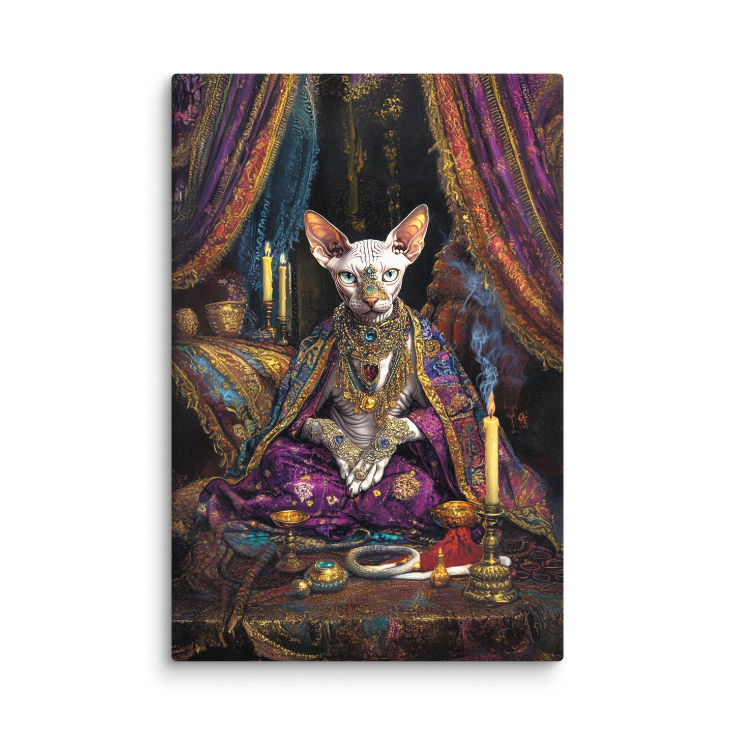 Her Majesty Sphinxara – Canvas Print - BBairt