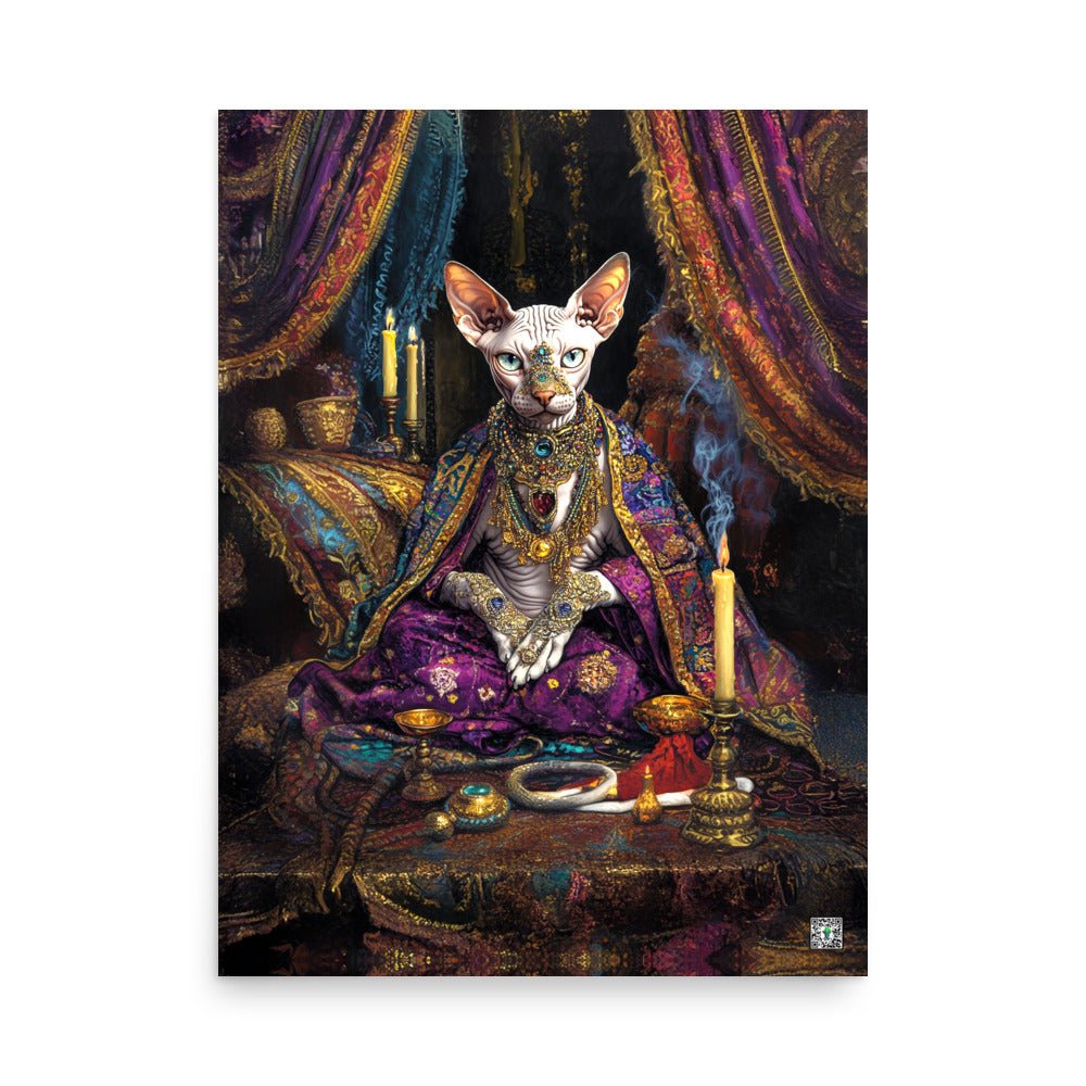 Her Majesty Sphinxara – Matte Poster - BBairt