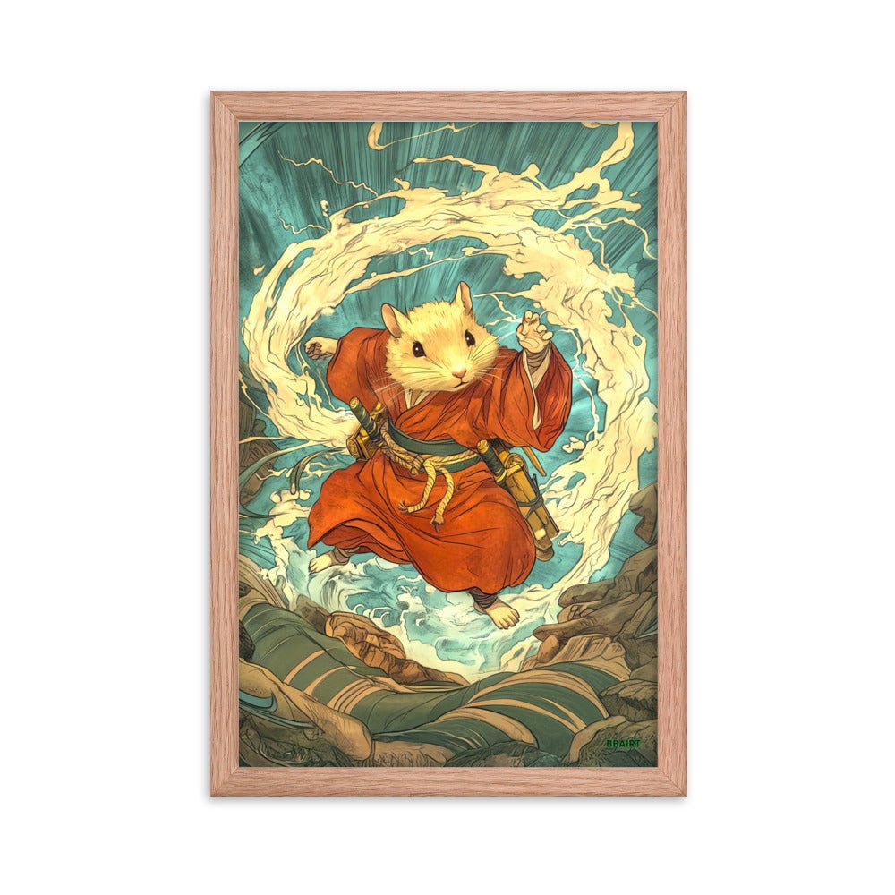 Hiro the Swift – Framed Matte Poster - BBairt