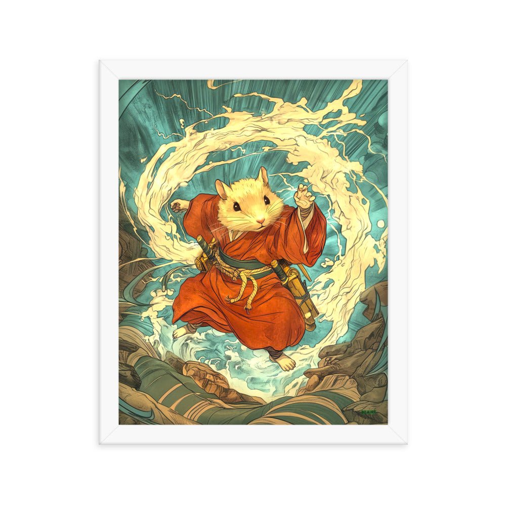 Hiro the Swift – Framed Matte Poster - BBairt
