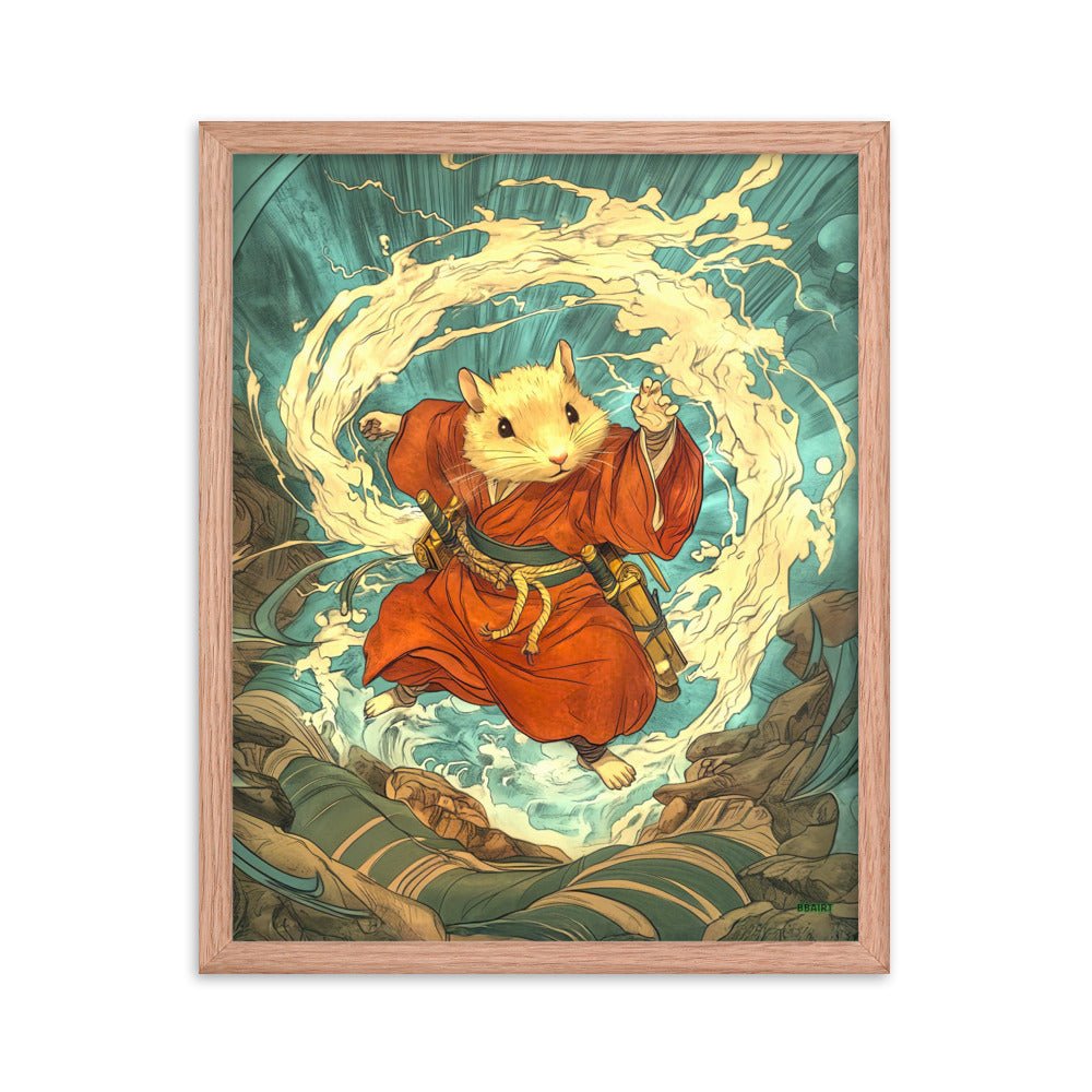 Hiro the Swift – Framed Matte Poster - BBairt